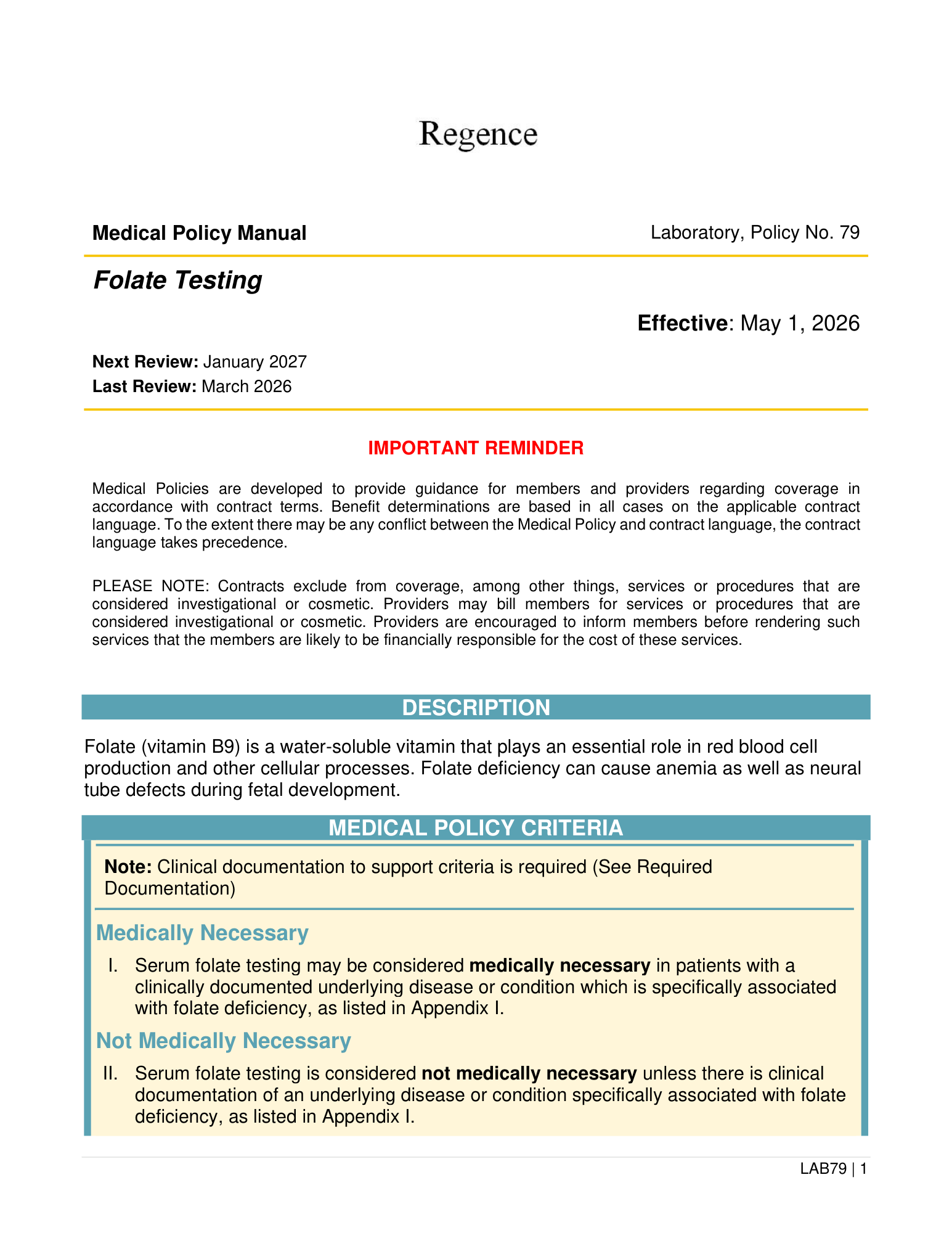 does regence cover glp 1 Medical policy table of contents