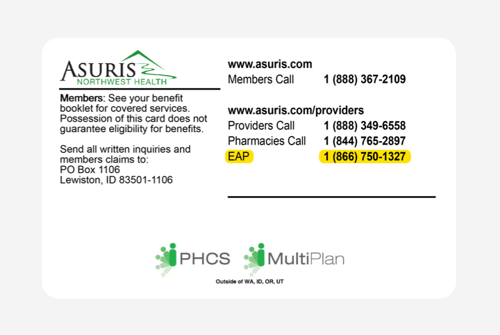 image of generic member card