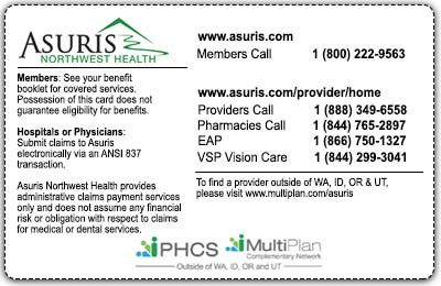 Health Insurance Card Front And Back