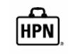 HPN in a suitcase logo