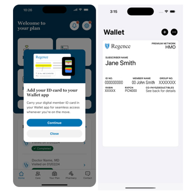 Mobile Member ID